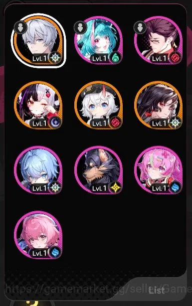 Neverness to Everness Accounts GLOBAL America|HL 3|3 SSR[Lacrimosa,Hotori,Sakiri] image 2