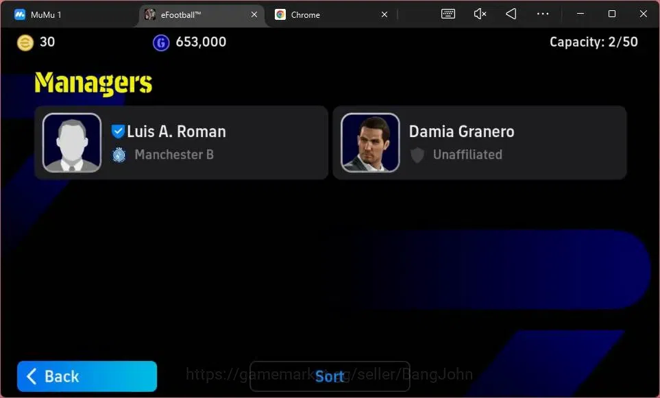 eFootball Accounts ANDROID|PW 3056|CollabNaruto P.E. Aubameyang Epic| image 4