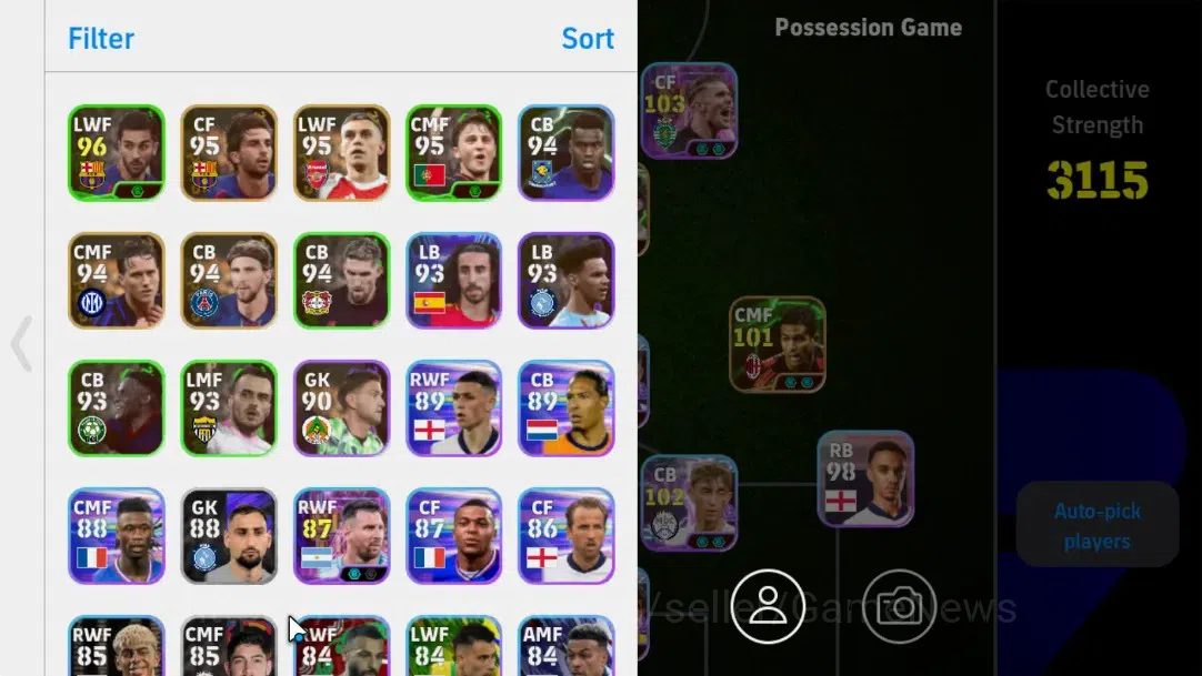 eFootball Accounts Android|Epic Marco Van Basten,El-Hadji Dlouf,Highl image 2