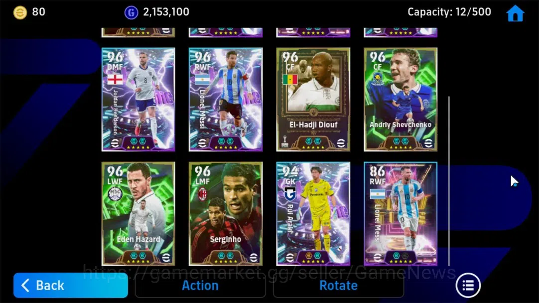 eFootball Accounts Android|Epic Marco Van Basten,El-Hadji Dlouf,Highl image 6