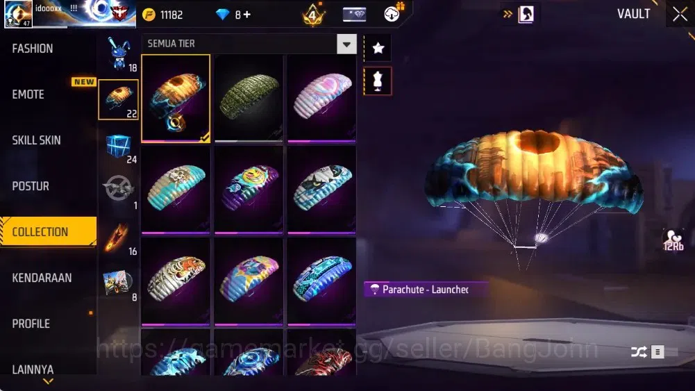 Free Fire Accounts Indonesia|M1887 - Sterling Conqueror&Emerald Power image 16