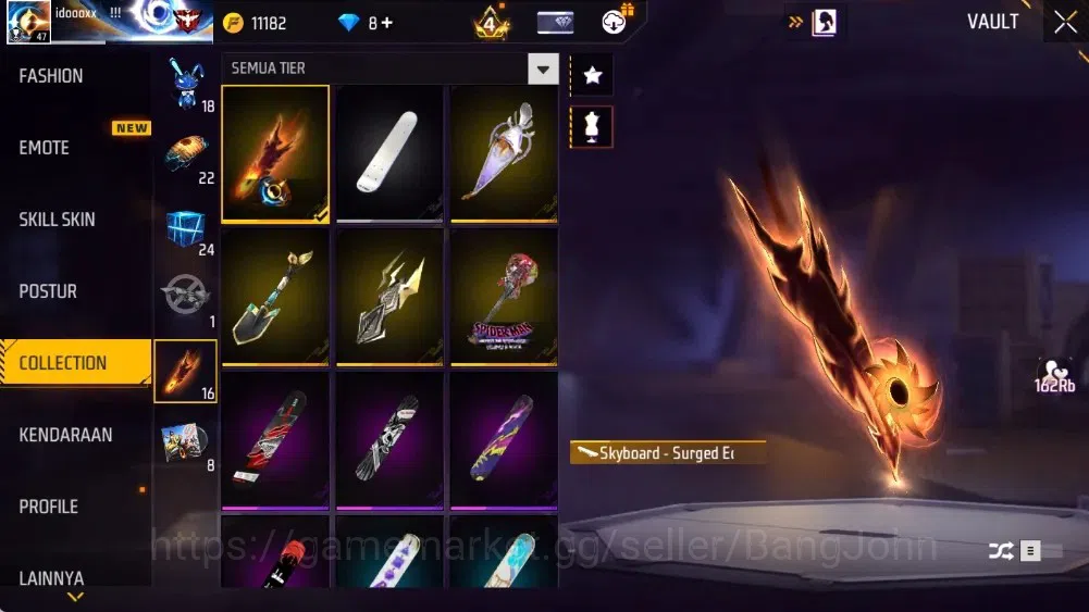 Free Fire Accounts Indonesia|M1887 - Sterling Conqueror&Emerald Power image 18