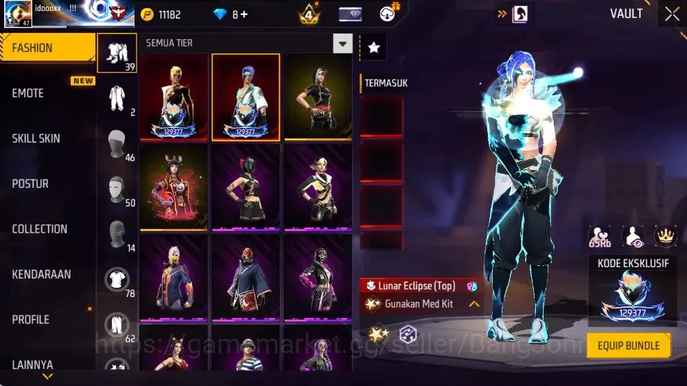 Free Fire Accounts Indonesia|M1887 - Sterling Conqueror&Emerald Power image 6