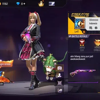 Free Fire Accounts Indonesia|M1887 - Sterling Conqueror&Emerald Power image 1