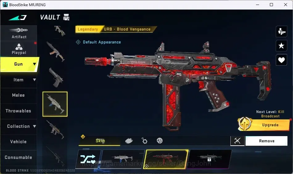 Blood Strike Accounts ASIA |1 Eternal Desert Eagle|3 Collab Guns|1 Strik image 10