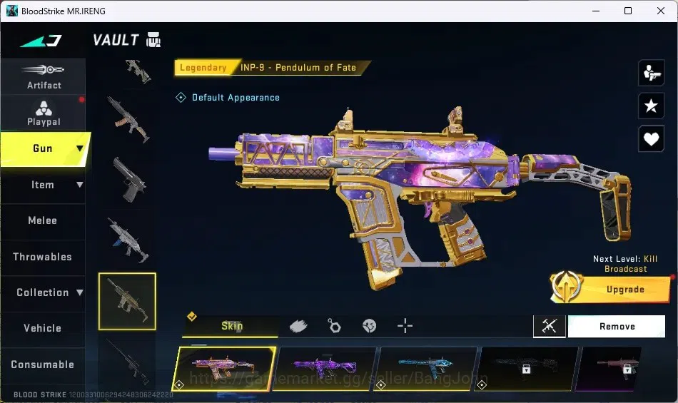 Blood Strike Accounts ASIA |1 Eternal Desert Eagle|3 Collab Guns|1 Strik image 11