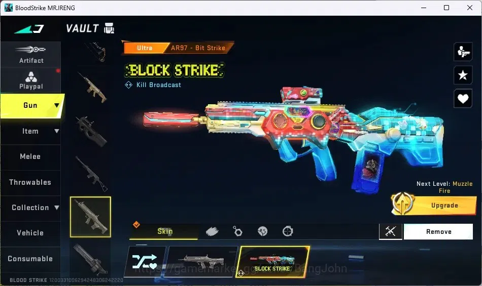 Blood Strike Accounts ASIA |1 Eternal Desert Eagle|3 Collab Guns|1 Strik image 13
