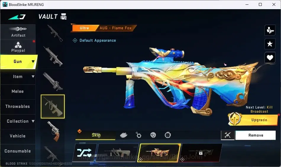 Blood Strike Accounts ASIA |1 Eternal Desert Eagle|3 Collab Guns|1 Strik image 14