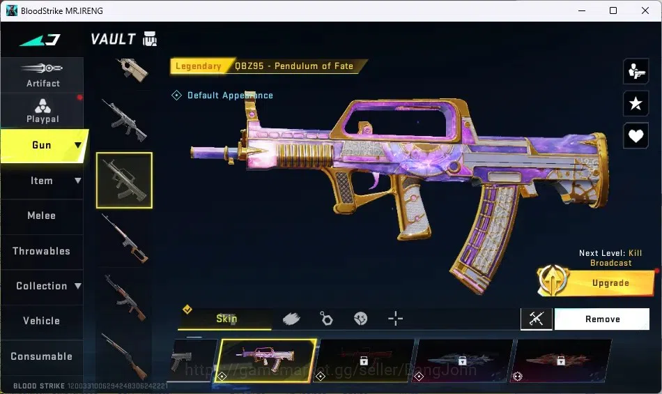 Blood Strike Accounts ASIA |1 Eternal Desert Eagle|3 Collab Guns|1 Strik image 18