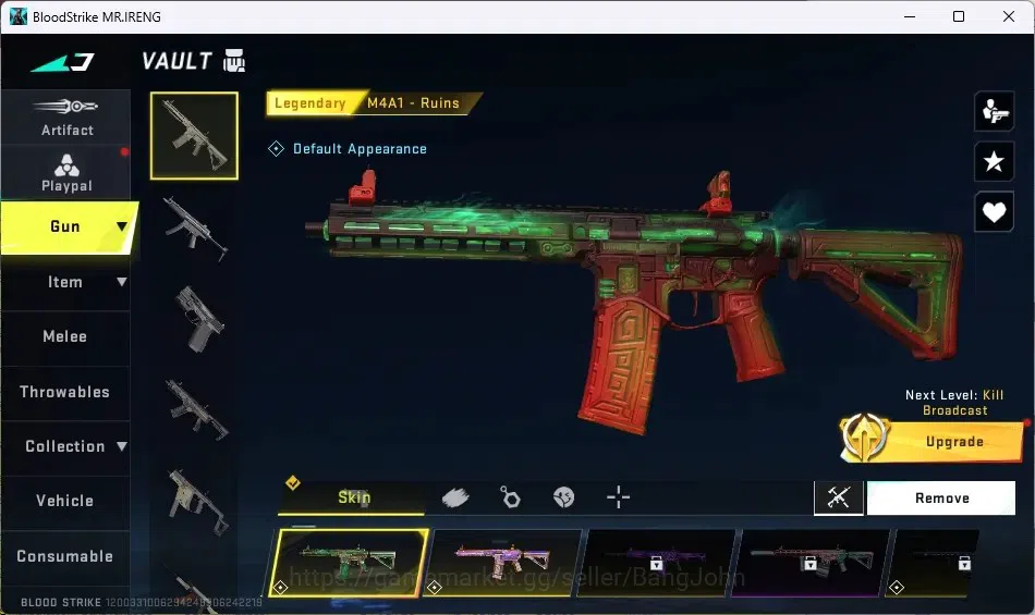 Blood Strike Accounts ASIA |1 Eternal Desert Eagle|3 Collab Guns|1 Strik image 3