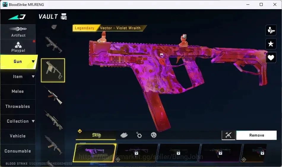 Blood Strike Accounts ASIA |1 Eternal Desert Eagle|3 Collab Guns|1 Strik image 5
