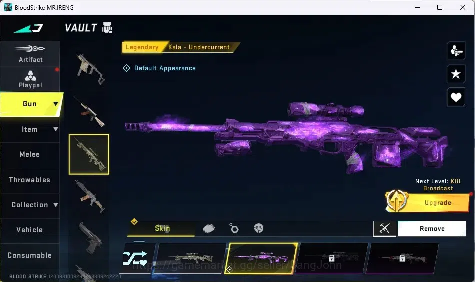 Blood Strike Accounts ASIA |1 Eternal Desert Eagle|3 Collab Guns|1 Strik image 7