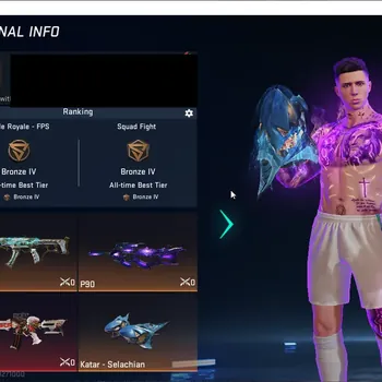 Blood Strike Accounts Others ASIA | 1 ULTRA MELEE:Katar|1 AOT M4A1|2 ULTRA GUNS:P90,Galil|1 ENZO Striker|2 ULTRA