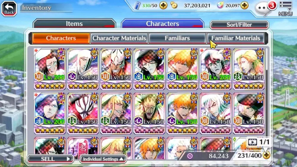 Bleach: Brave Souls Accounts [GLOBAL]20K Orbs+Fresh All Story|Rin Patissier,Sha image 10