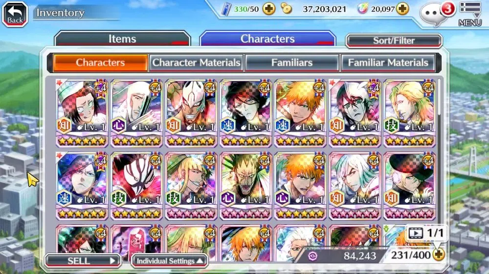 Bleach: Brave Souls Accounts [GLOBAL]20K Orbs+Fresh All Story|Rin Patissier,Sha image 12