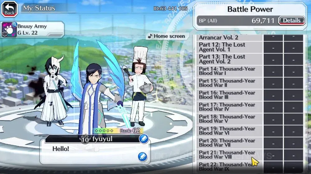 Bleach: Brave Souls Accounts [GLOBAL]20K Orbs+Fresh All Story|Rin Patissier,Sha image 5