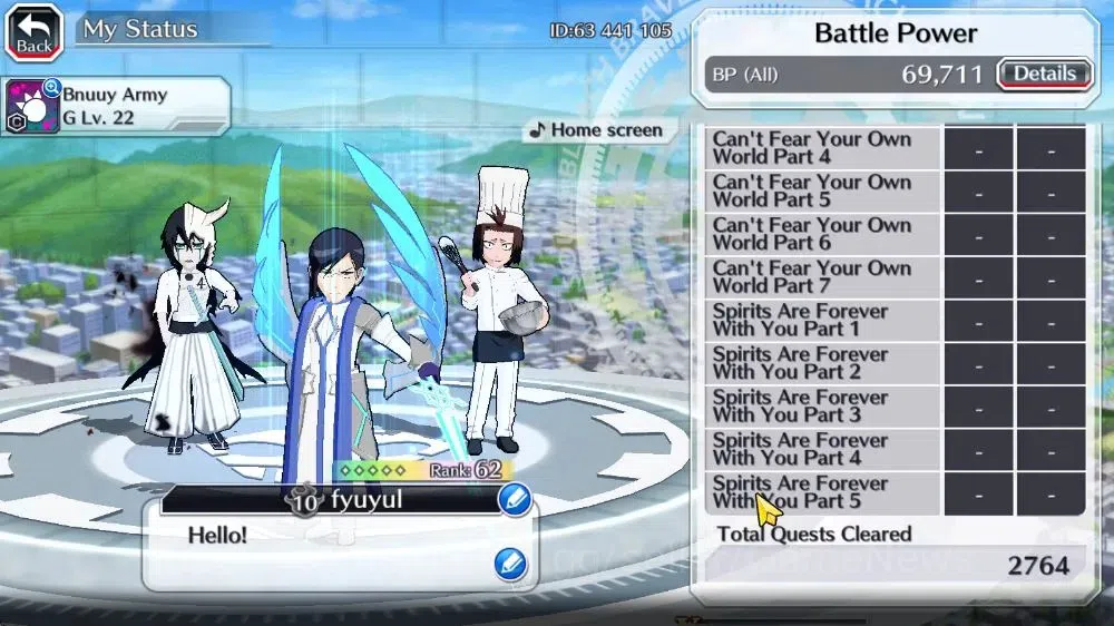 Bleach: Brave Souls Accounts [GLOBAL]20K Orbs+Fresh All Story|Rin Patissier,Sha image 7