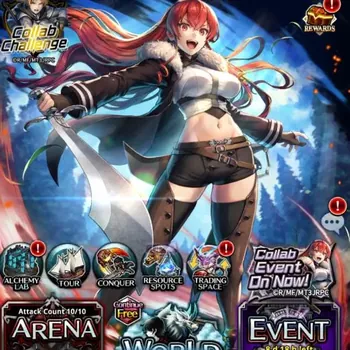 Last Cloudia Accounts Endgame GLOBAL|Rank 42|9 Collab[Tilith Full AWK,Vargas,Oracle,Vergil,Hinata,etc]+[SM Sera,MP