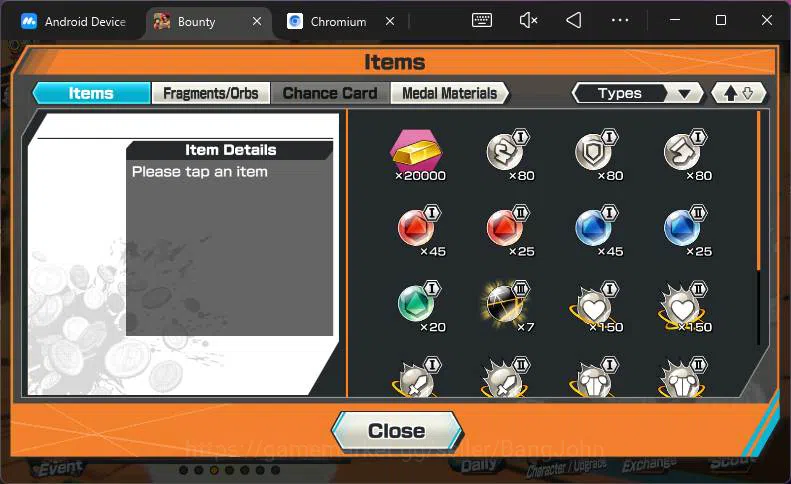 One Piece Bounty Rush Accounts Others GLOBAL|RD 3455|Captain Shank,Jinbei,Tony Chopper,Edward Newgate,etc|Take mail|check 2