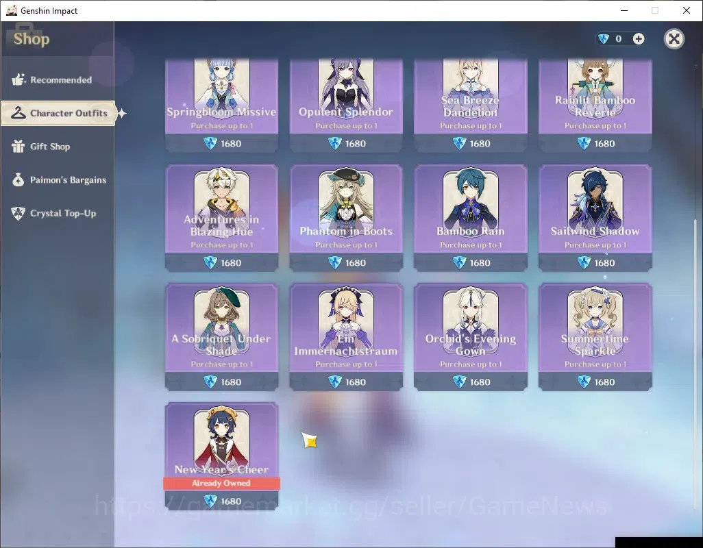 Genshin Impact Accounts ASIA|AR 54|Rate On|7 Limited + 3(*5Weapon)|Furina+ image 13