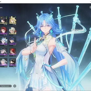 Wuthering Waves Accounts Starter EU |UL 53|1 Limited|(Qingxiao RC6)+Sign & 2 Standard Verina,Lingyang|DB Lvl 30|Female