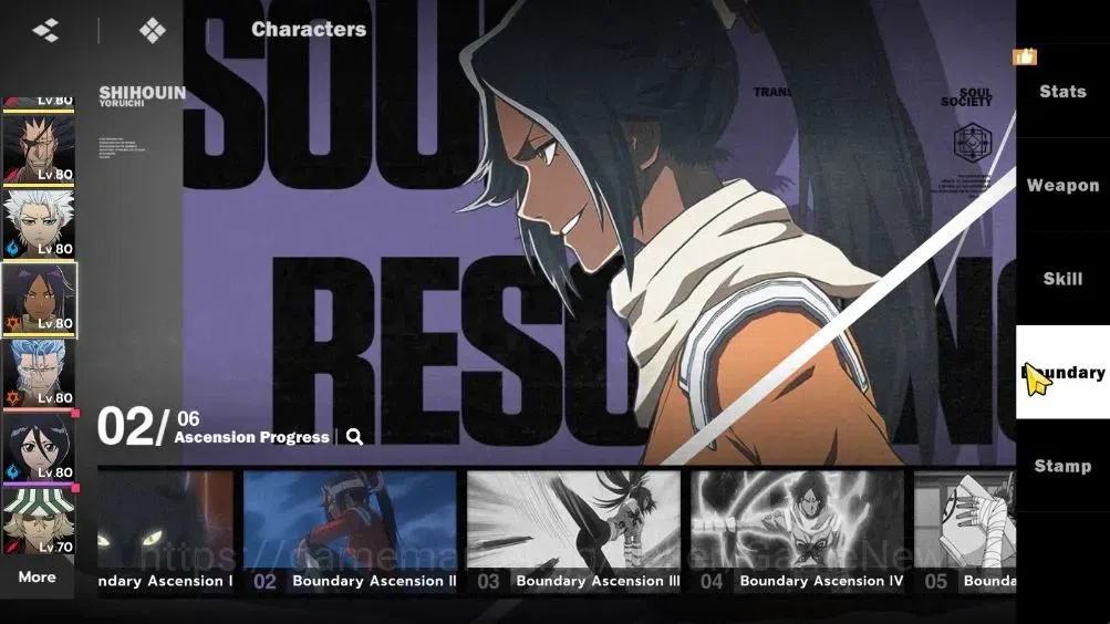 BLEACH: Soul Resonance Accounts NuverseSEA|LV 65|11 SSR 19