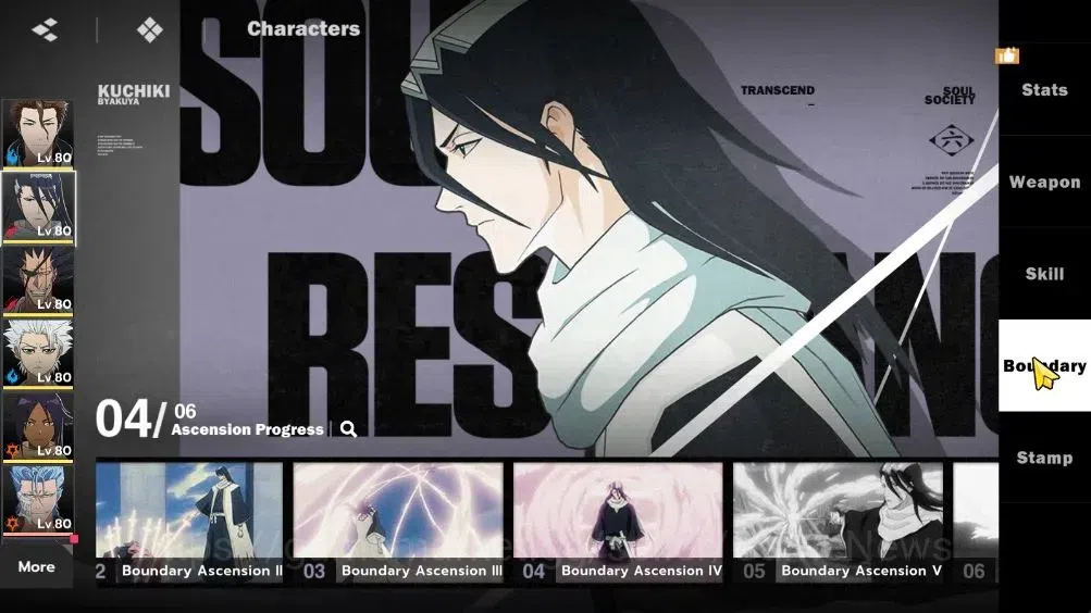 BLEACH: Soul Resonance Accounts NuverseSEA|LV 65|11 SSR 9
