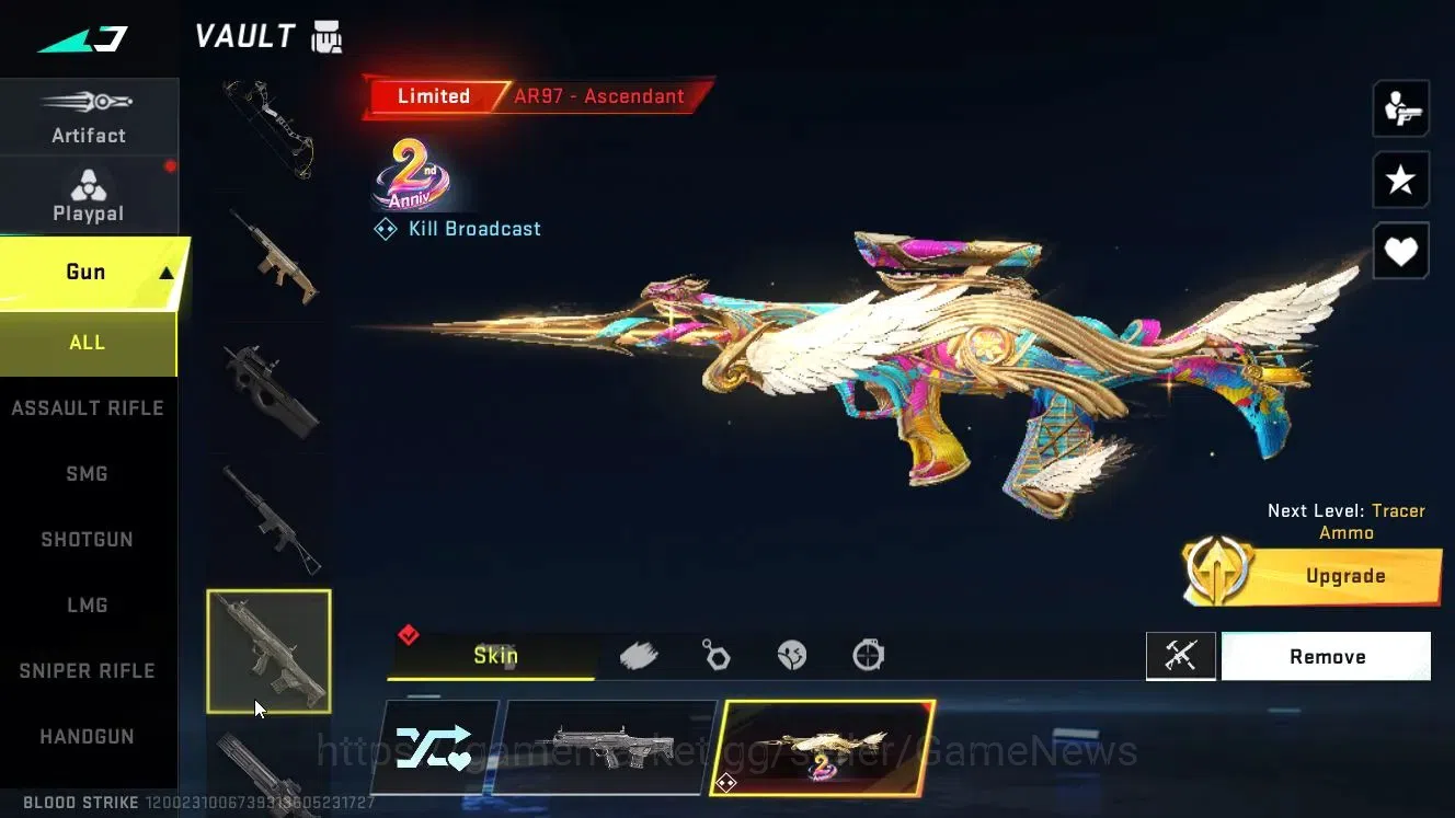 Blood Strike Accounts ASIA|4 ULTRA [VOLT-AshLord,Vector,M700]|Collab 7DS image 12