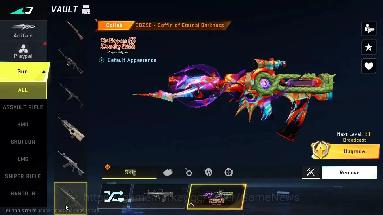 Blood Strike Accounts ASIA|4 ULTRA [VOLT-AshLord,Vector,M700]|Collab 7DS image 15