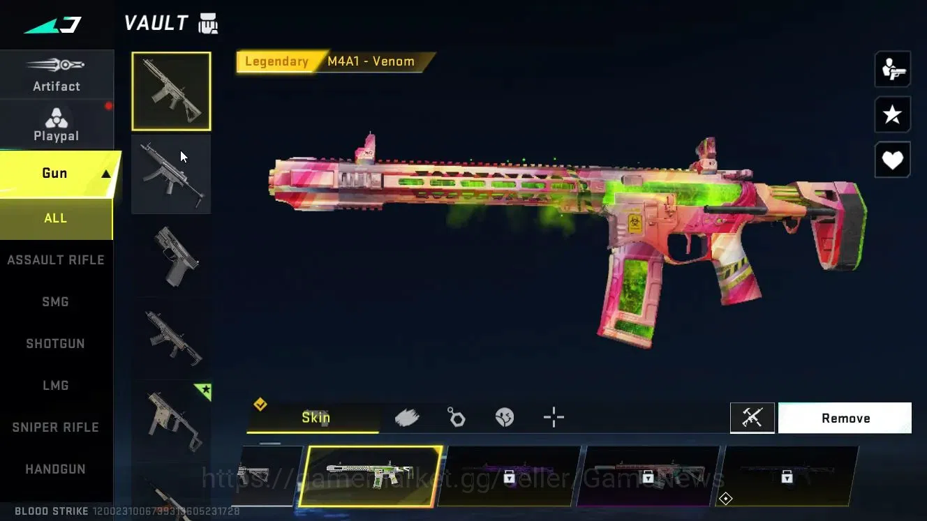 Blood Strike Accounts ASIA|4 ULTRA [VOLT-AshLord,Vector,M700]|Collab 7DS image 16