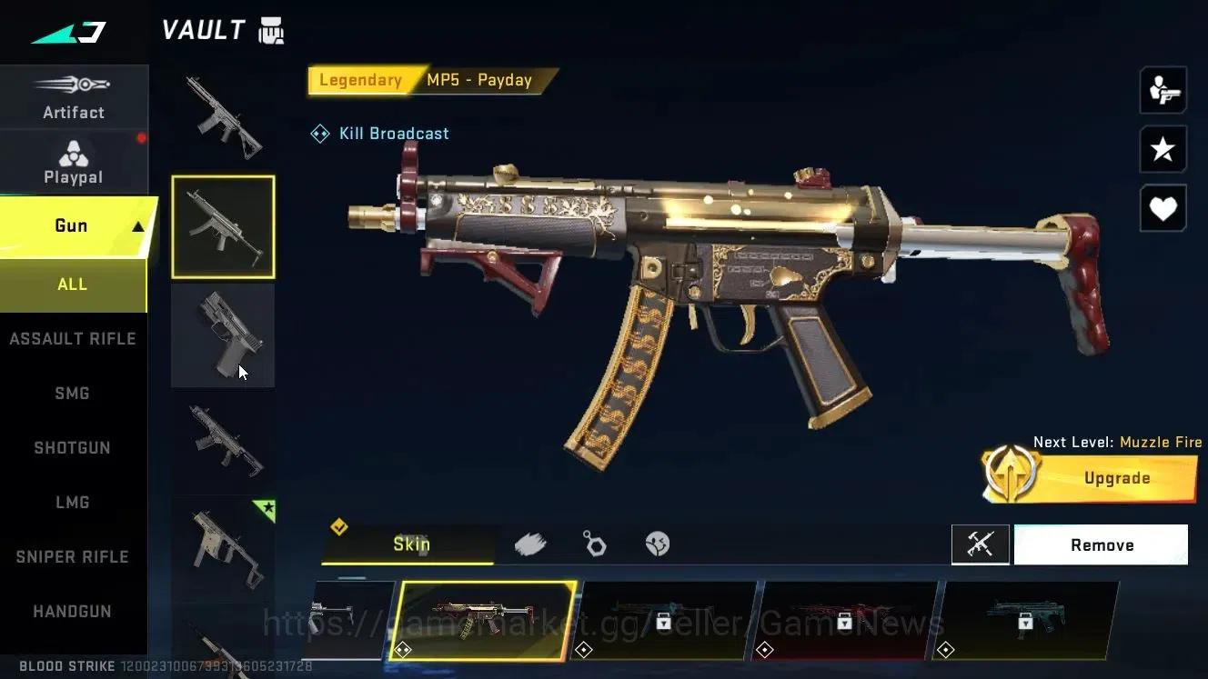 Blood Strike Accounts ASIA|4 ULTRA [VOLT-AshLord,Vector,M700]|Collab 7DS image 17