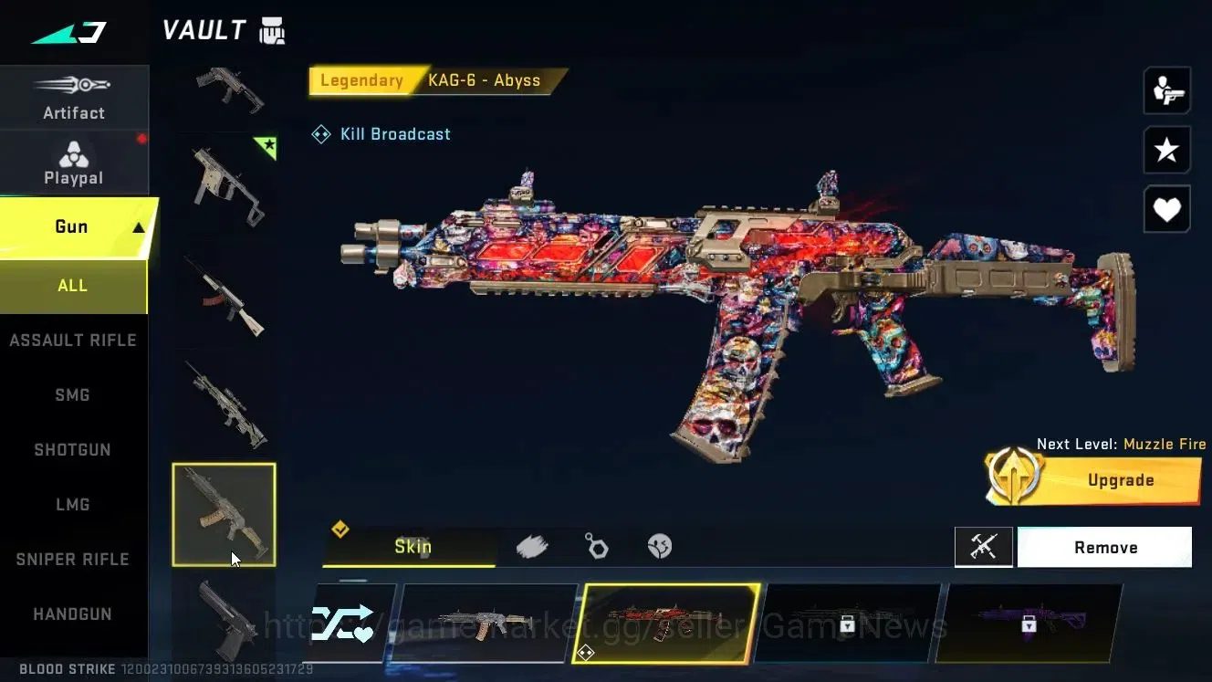 Blood Strike Accounts ASIA|4 ULTRA [VOLT-AshLord,Vector,M700]|Collab 7DS image 18