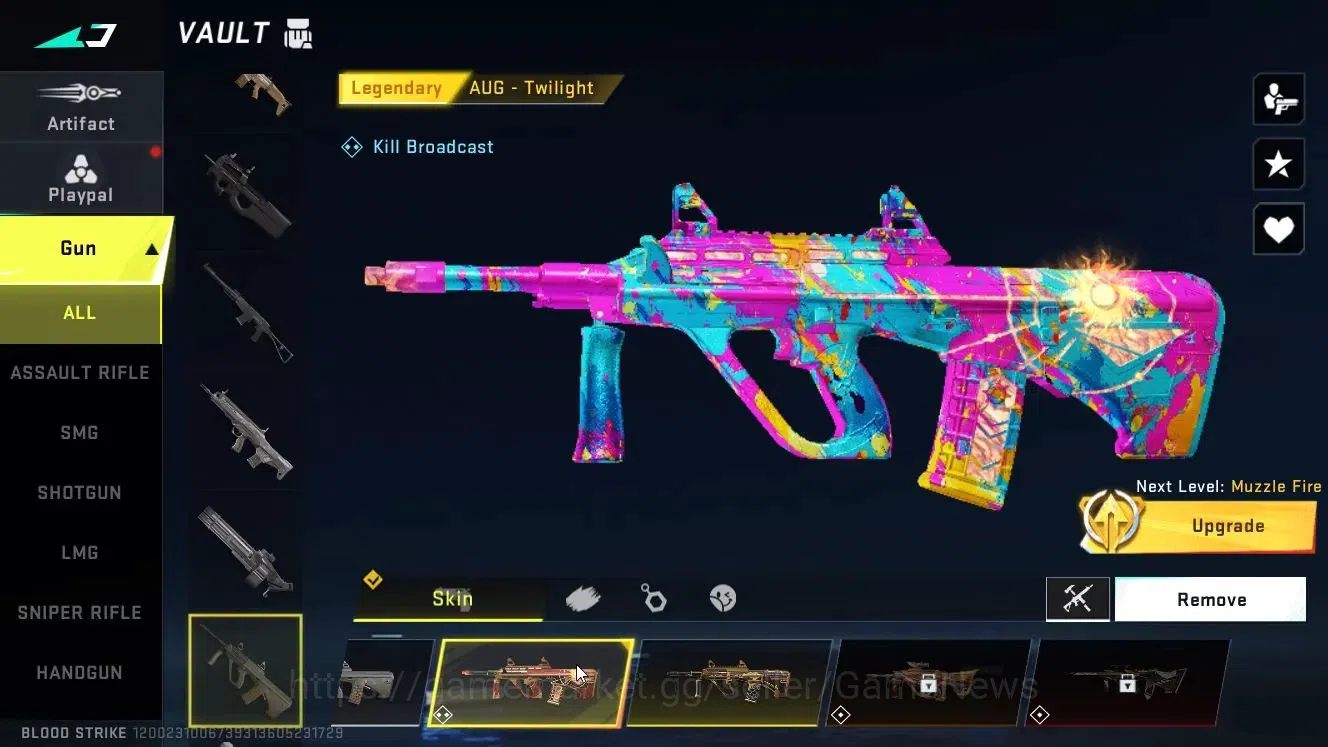 Blood Strike Accounts ASIA|4 ULTRA [VOLT-AshLord,Vector,M700]|Collab 7DS image 20