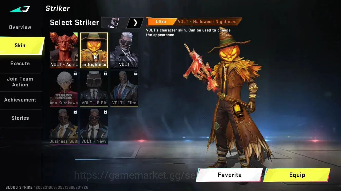 Blood Strike Accounts ASIA|4 ULTRA [VOLT-AshLord,Vector,M700]|Collab 7DS image 4
