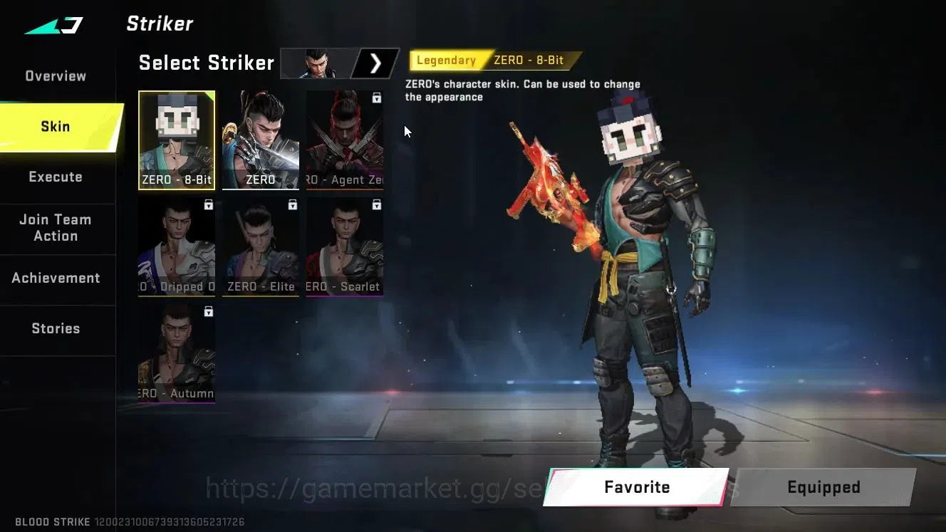 Blood Strike Accounts ASIA|4 ULTRA [VOLT-AshLord,Vector,M700]|Collab 7DS image 5