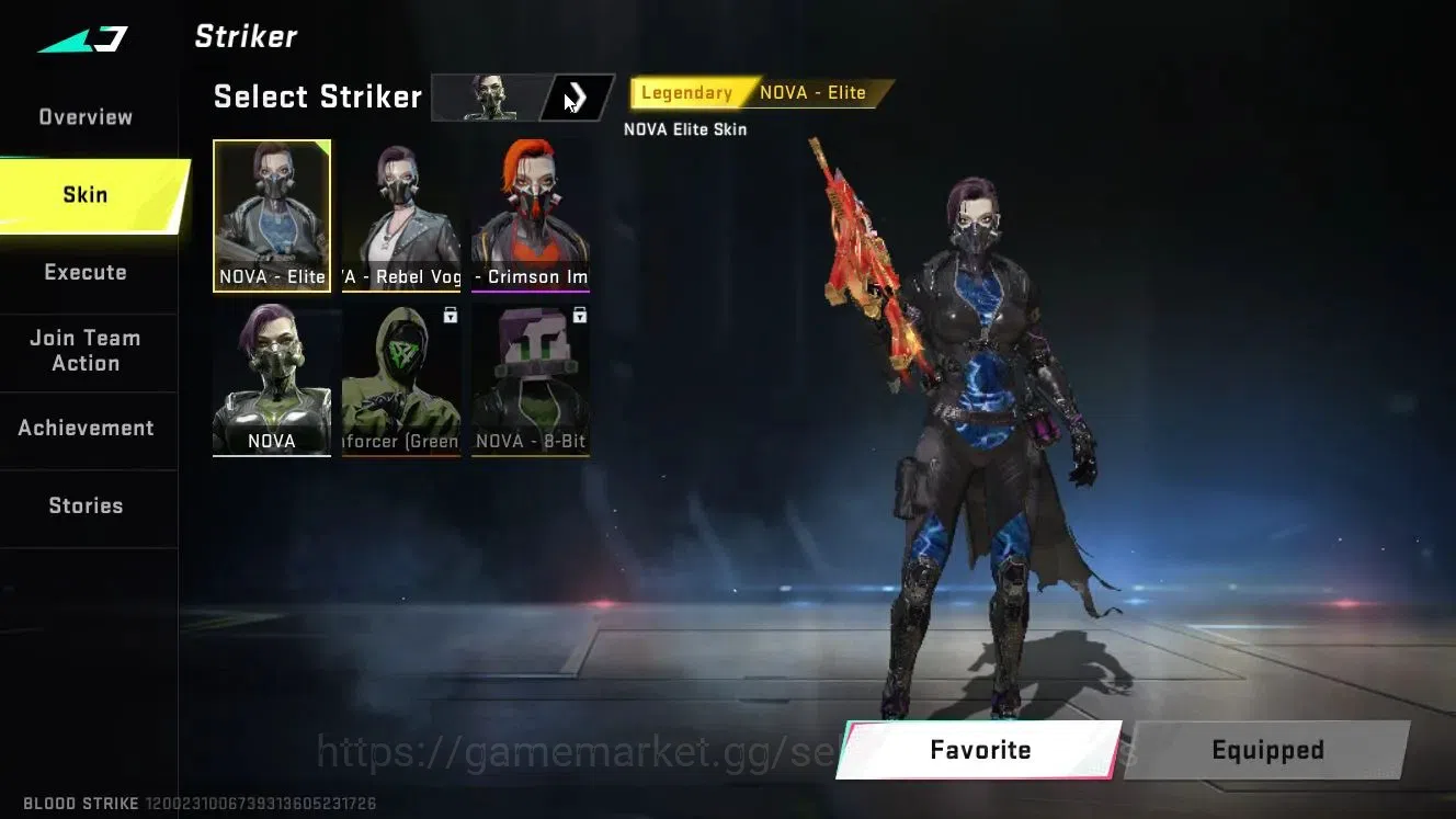 Blood Strike Accounts ASIA|4 ULTRA [VOLT-AshLord,Vector,M700]|Collab 7DS image 6