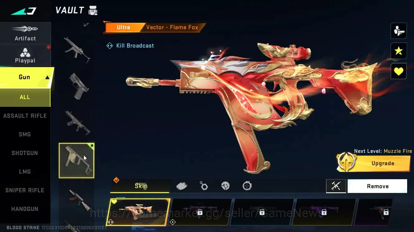 Blood Strike Accounts ASIA|4 ULTRA [VOLT-AshLord,Vector,M700]|Collab 7DS image 8