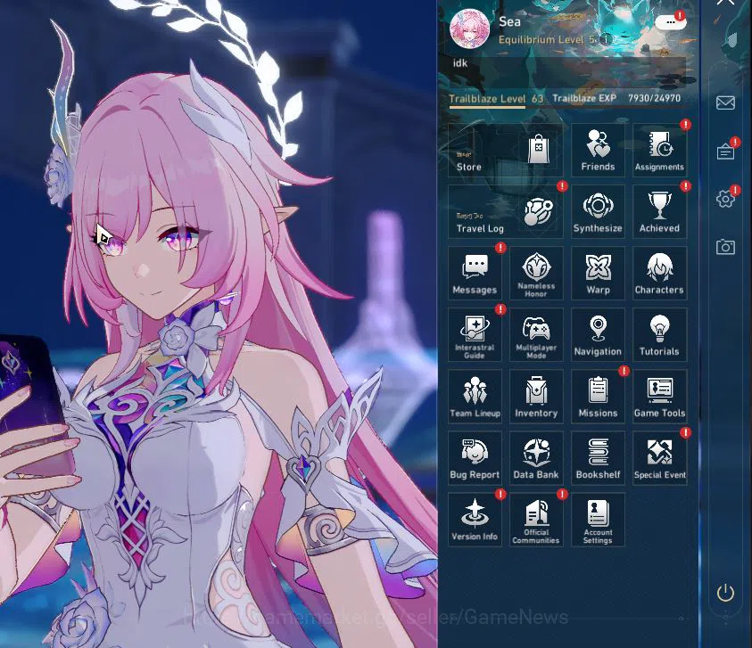 Honkai Star Rail Accounts Mid Game Asia|TL 63|3,7K SJ|7 Limited|Anaxa+Sign,Cyrene,Castorice,Sparkle,Archer,Ruan 2
