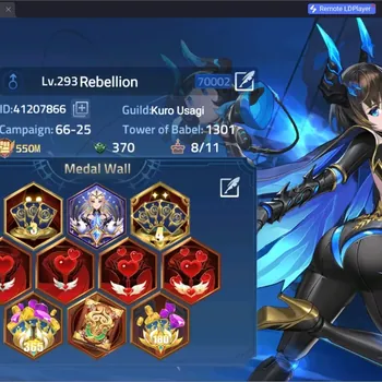 Mobile Legends: Adventure Accounts Global | LV 293 |108M Power|Camp66-25|VIP 10|7 Nexus|59 Awakening|Hero 234|8 UR|6