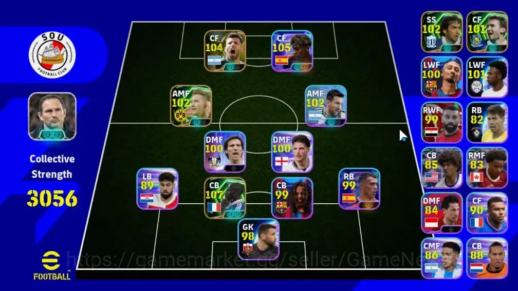 eFootball Accounts Legends & Iconic Players Android|5 Epic Lilian Thuram,Sergio Aguero,Marco Reus,Raul,Andriy 1