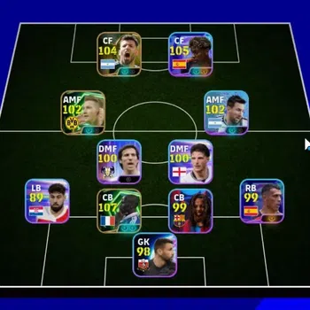 eFootball Accounts Legends & Iconic Players Android|5 Epic Lilian Thuram,Sergio Aguero,Marco Reus,Raul,Andriy