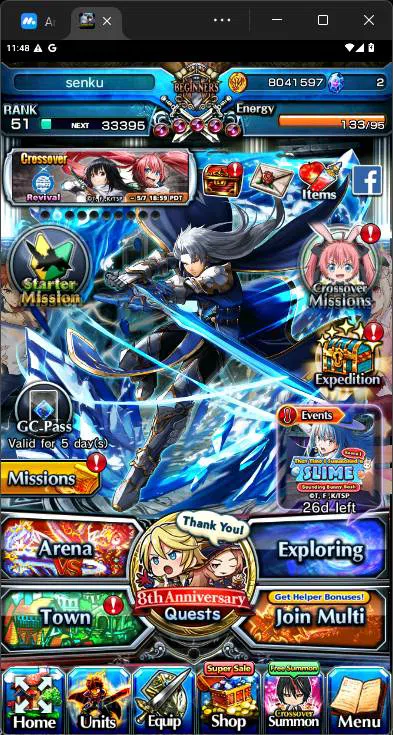 Grand Summoners Others GLOBAL|8 Ascend|UP Roy TW,Shiro Emiya TW,Miracle I image 1