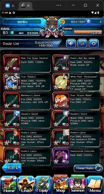 Grand Summoners Accounts Others GLOBAL|8 Ascend|UP Roy TW,Shiro Emiya TW,Miracle Islid,Kyoko Sakura,Ilya TW,Homura Akemi 4