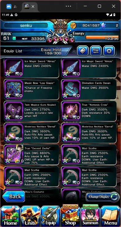 Grand Summoners Accounts Others GLOBAL|8 Ascend|UP Roy TW,Shiro Emiya TW,Miracle Islid,Kyoko Sakura,Ilya TW,Homura Akemi 5