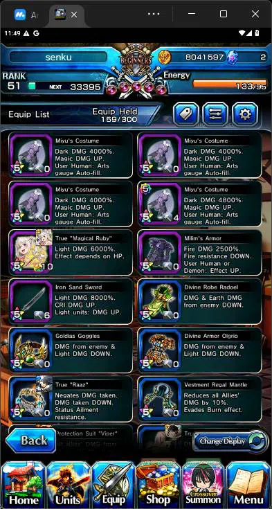 Grand Summoners Accounts Others GLOBAL|8 Ascend|UP Roy TW,Shiro Emiya TW,Miracle Islid,Kyoko Sakura,Ilya TW,Homura Akemi 6