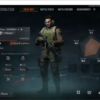 Arena Breakout High Value MOBILE Lvl 30 | SV 6,3M | CV 5,6 M |MORE SKIN SQUI image 1