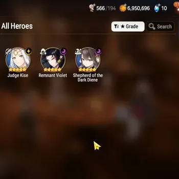 Epic Seven Accounts Starter Global UnVerif|New Era| 3 ML (Shepherd Dark Diane,R Violet,etc)+Lidica,Vildred,Iseria,etc|4,5K