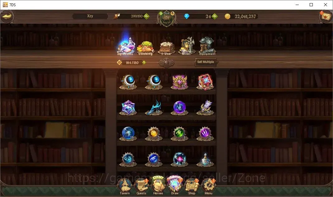 The Seven Deadly Sins: Grand Cross Accounts Others Global|3,628,027 Power |8ur + 4lr + 10 char 12