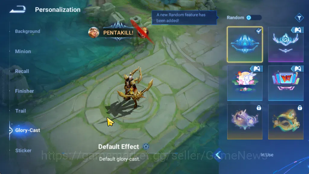 Honor of Kings Accounts Hero67 Skin29|KIC Luna,2Legend(ConsortYu,DeRenjie) image 13