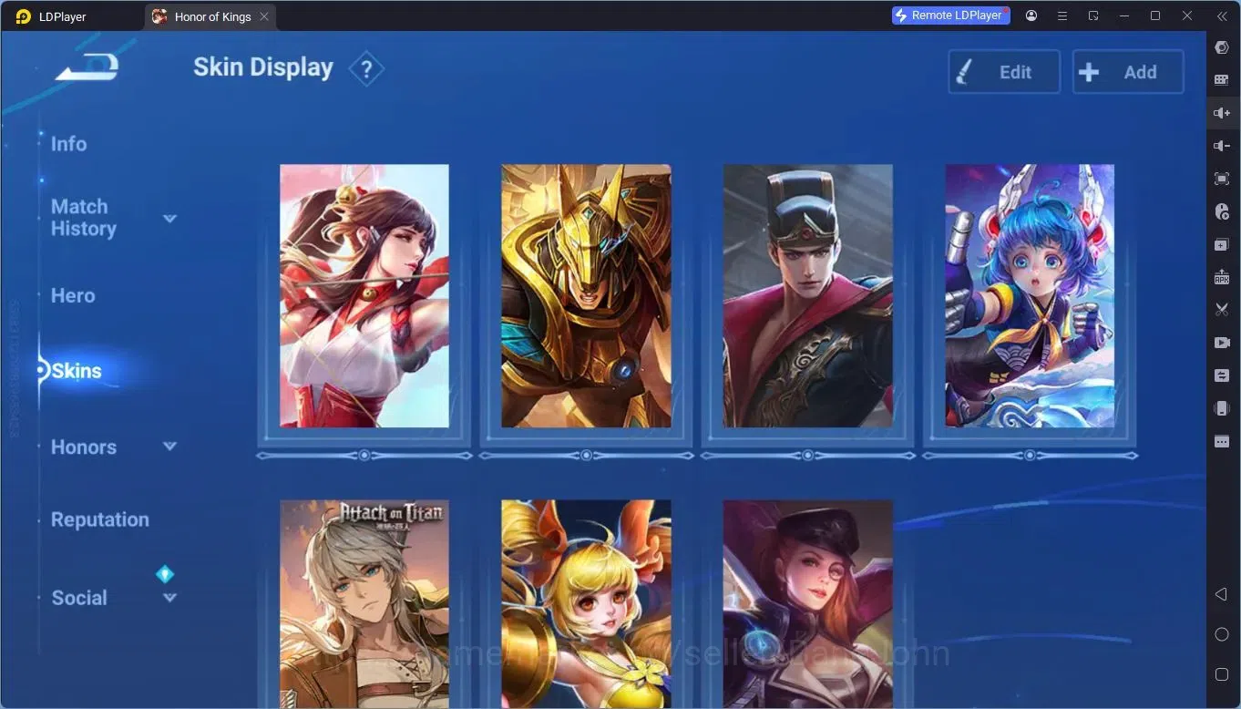 Honor of Kings Accounts Global | 64H 15S |  LEGEND Angela,AOT Heino (Attac image 4